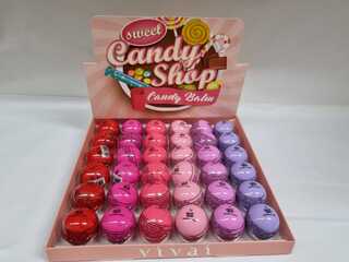 hidratante labial candy balm vivai c/36pcs