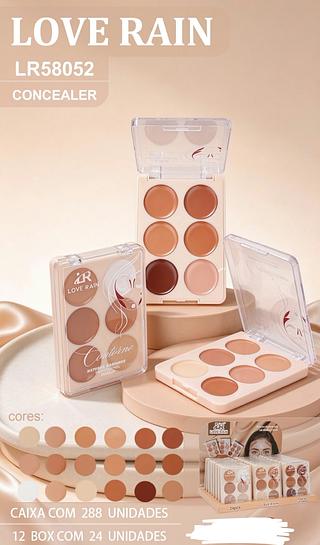 PALETA DE CONTORNO LOVE RAIN C/24PCS