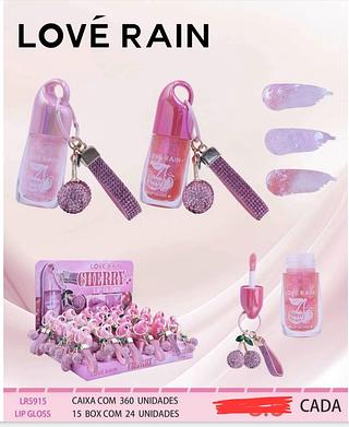 LIP GLOSS LOVE RAIN C/24PCS