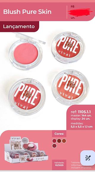 BLUSH PURE SKIN VIVAI C/24PCS
