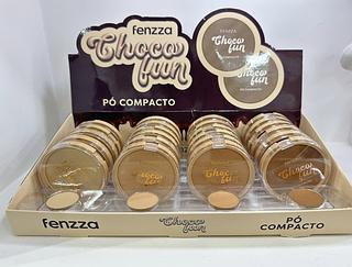 PO COMPACTO FACIAL CHOCOFUN FENZZA C/24PCS