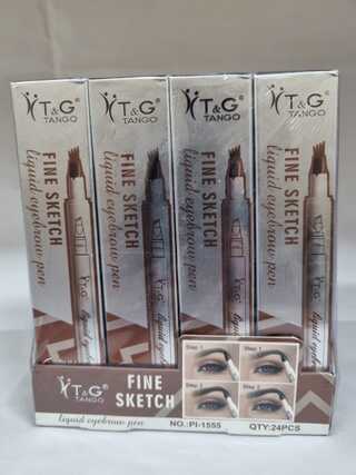 caneta para sobrancelhas fio a fio tango c/24pcs