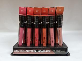 batom liquido matte 30horas nude max love c/48pcs