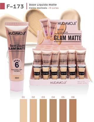 BASE LIQUIDO SOFT MATTE COLOR LOVE HUDA MOJI C/24PCS