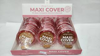 PO COMPACTO MAXI COVER GUMMY MEDIO CHOCOLATE MIAMAKE C/24PCS
