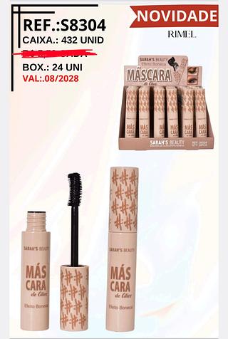 MASCARA DE CILIOS SARAHS BEAUTY C/24PCS