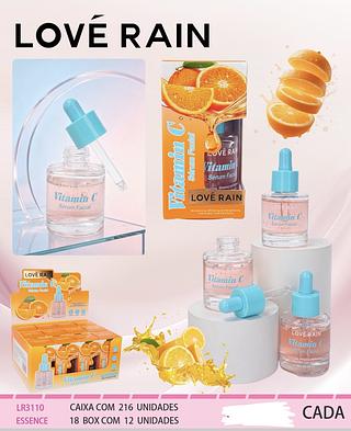 SERUM FACIAL VITAMINA C LOVE RAIN C/12PCS