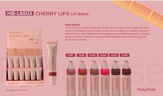 LIP BALM LABIAL CHERRY RUBY ROSE C/36PCS
