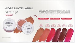 HIDRATANTE LABIAL BALM TO GO BLOW RUBY ROSE C/36PCS