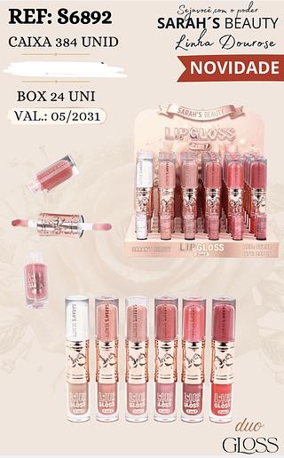 DUO GLOSS SARAHSBEAUTY C/24PCS