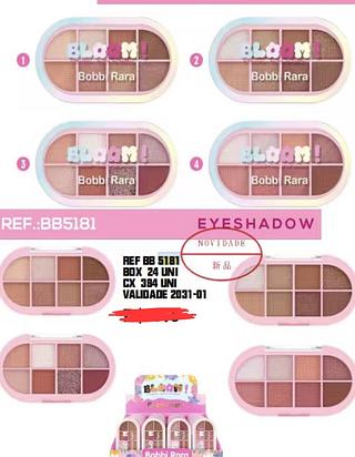 PALETA DE SOMBRA BOBBI RARA C/24PCS
