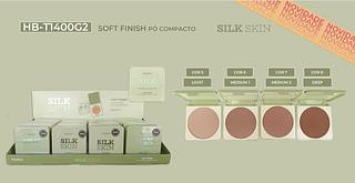 SOFT FINSH PO COMPACTO SILK SKIN RUBY ROSE C/24PCS