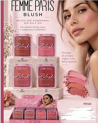 DUO BLUSH FEMME PARIS C/24PCS