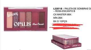 PALETA DE SOMBRAS OPALIS-ROSA ENCANTO -B LUISANCE C/12PCS