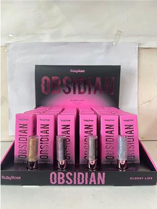 GLOSS LIPS OBSIDIAN RUBY ROSE C/36PCS