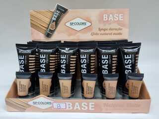 base liquida efeito natural matte c/24pcs