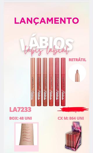 LAPIS LABIAL RETRATIL LABRANCHE C/48PCS