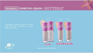 CORRETIVO LIQUIDO CATWALK POPSTAR RUBY ROSE C/36PCS
