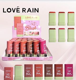 BLUSH EM BASTAO LOVE RAIN C/24PCS