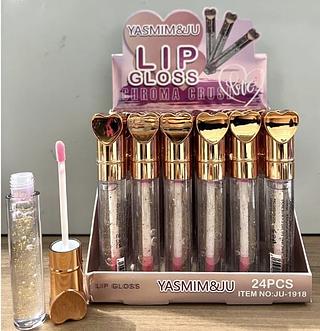 LIP GLOSS YASMI JU C/24PCS
