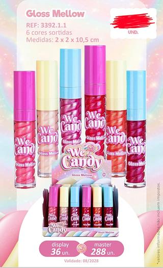 GLOSS MELLOW WE CANDY VIVAI C/36PCS