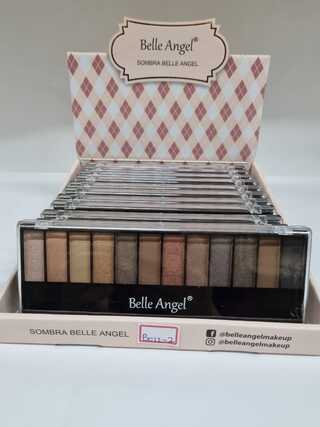sombra para palpebras belle angel c/12pcs