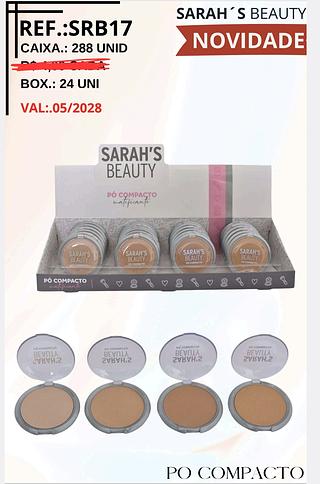 PO COMPACTO SARAHS BEAUTY C/24PCS