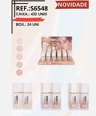 ILUMINADOR LIQUIDO SARAHS BEAUTY C/24PCS