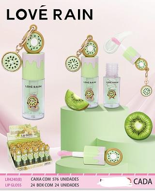 LIP GLOSS KIWI LOVE RAIN C/24PCS