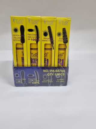 mascara de cilios tango a prova d agua c/12pcs