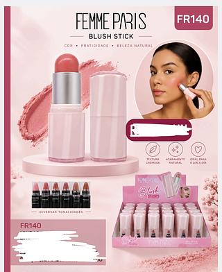 BLUSH STICK FEMME PARIS C/24PCS