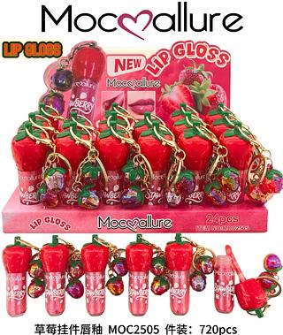 LIP GLOSS MORANGO C/24CPS