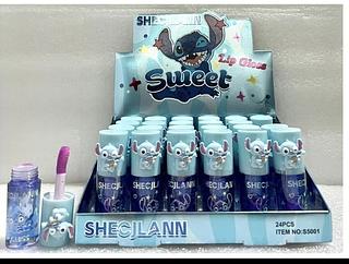 LIP GLOSS STITCH C/24PCS