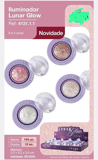 ILuminador Lunar Glow c/12 vivai