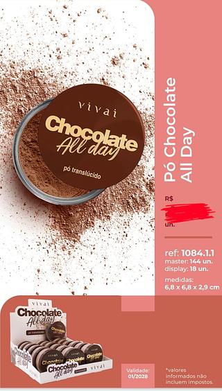 PO CHECOLATE ALL DAY VIVAI C/18PCS
