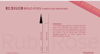 CANETA DELINEADOR RUBYU ROSE C/24PCS