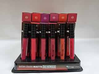 batom liquido matte 30horas max love c/48pcs