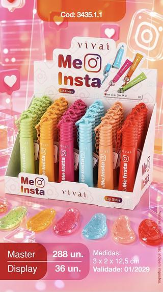 LIP GLOSS ME INSTA VIVAI C/36PCS