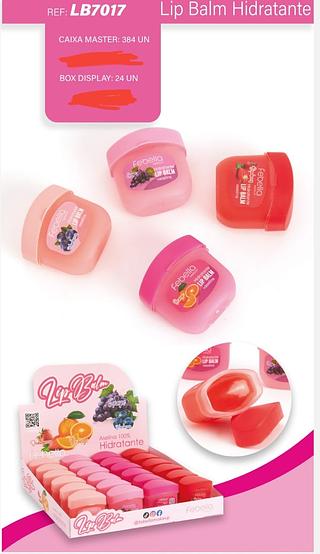 LIP BALM VASELINA FBELLA C/24PCS