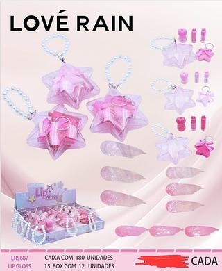 LIP GLOSS LOVE RIAN C/12PCS