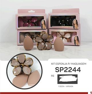 KIT ESPONJA PARA MAQUIAGEM SABRINA SATO C/12PCS