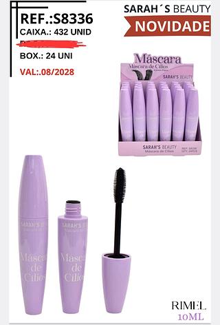 MASCARA DE CILIOS SARAHS BEAUTY C/24PCS