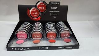 BLUSH COMPACTO FLORE FENZZA C/24PCS