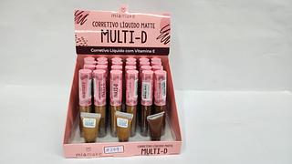 CORRETIVO LIQUIDO CORES ESCURO MIAMAKE C/24PCS