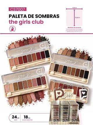 PALETA DE SOMBRA THE GIRLS CLUB PINK 21 C/24PCS