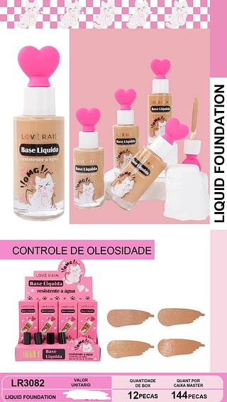 BASE LIQUIDO CATINHO LOVE RAIN C/24PCS