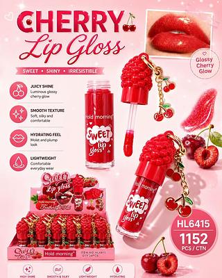 LIP GLOSS MORANGO C/24PCS