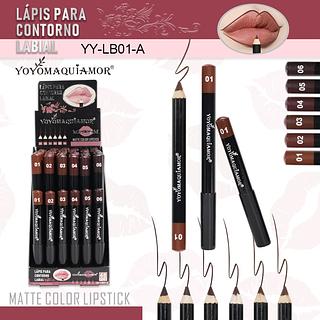 LAPIS PARA CONTORNO LABIAL YOYO MAQUIAMOR C/48PCS