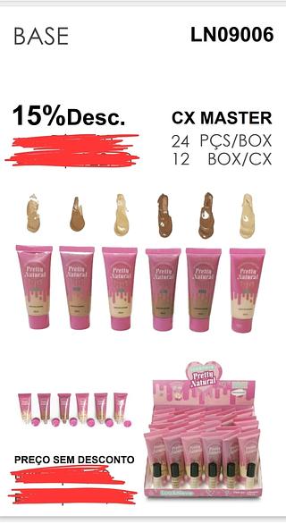 BASE LIQUIDO LUA NEVE C/24PCS