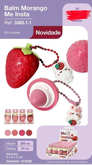 BALM MORANCO ME INSTA VIVAI C/24PCS